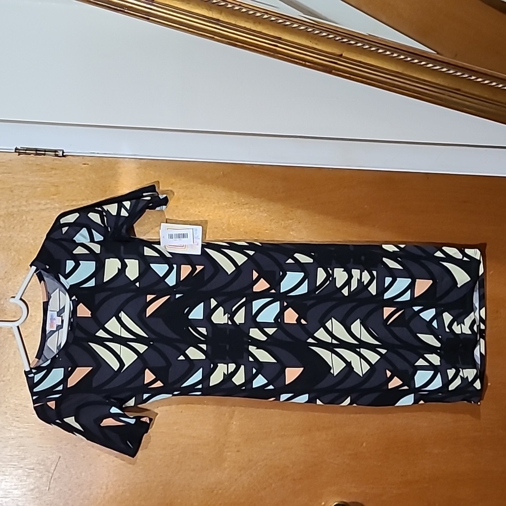 Abstract bodycon dress